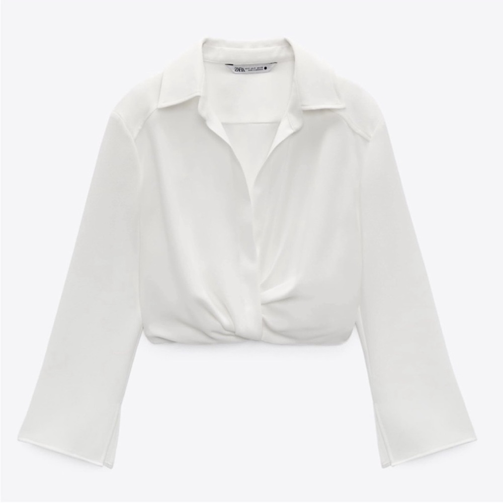White Long Sleeve Blouse